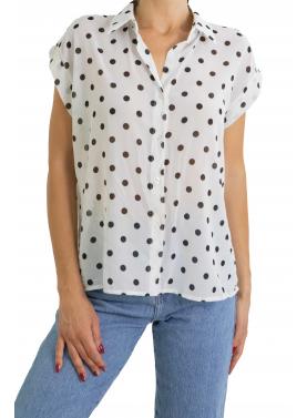 Camicia con pois